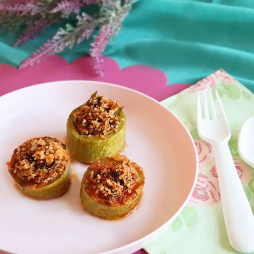 Bebek kabak dolması yemek tarifi