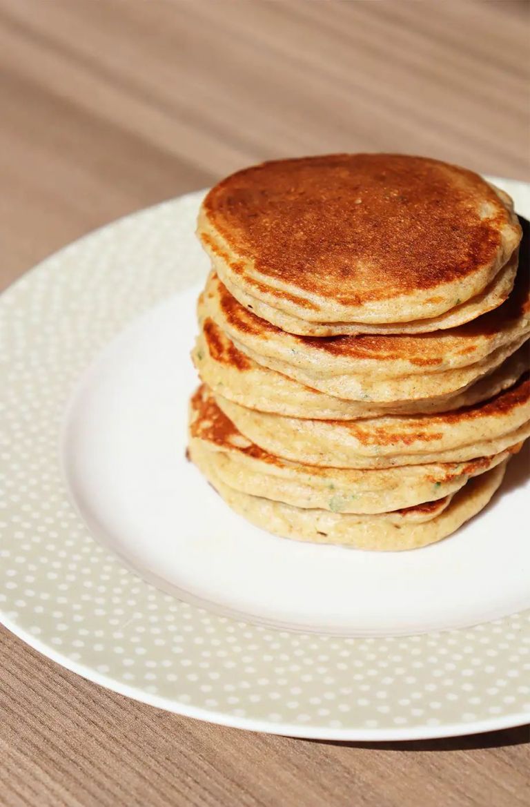 Peynirli Maydonozlu Bebek Pankek Tarifi +8 Ay