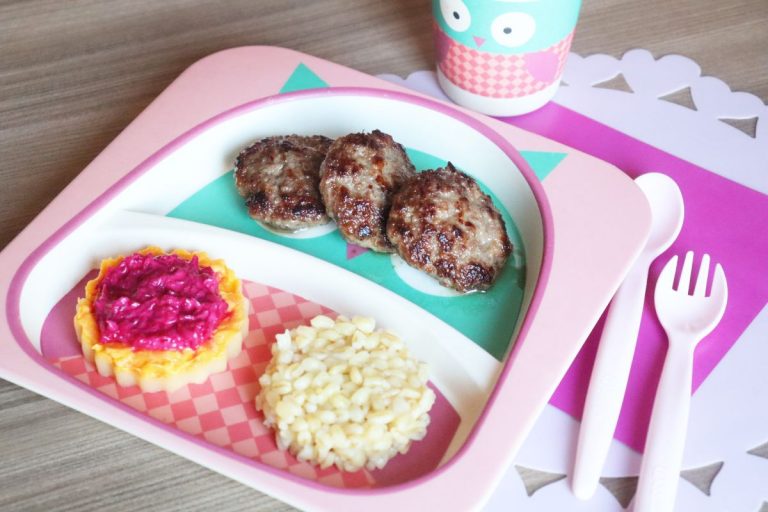 Klasik Bebek Köftesi – Bulgur Pilavı ve Bebek Salatası +7 Ay